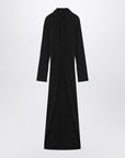 Sportmax Sportmax Black shirt dress in viscose jersey