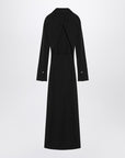 Sportmax Sportmax Black shirt dress in viscose jersey