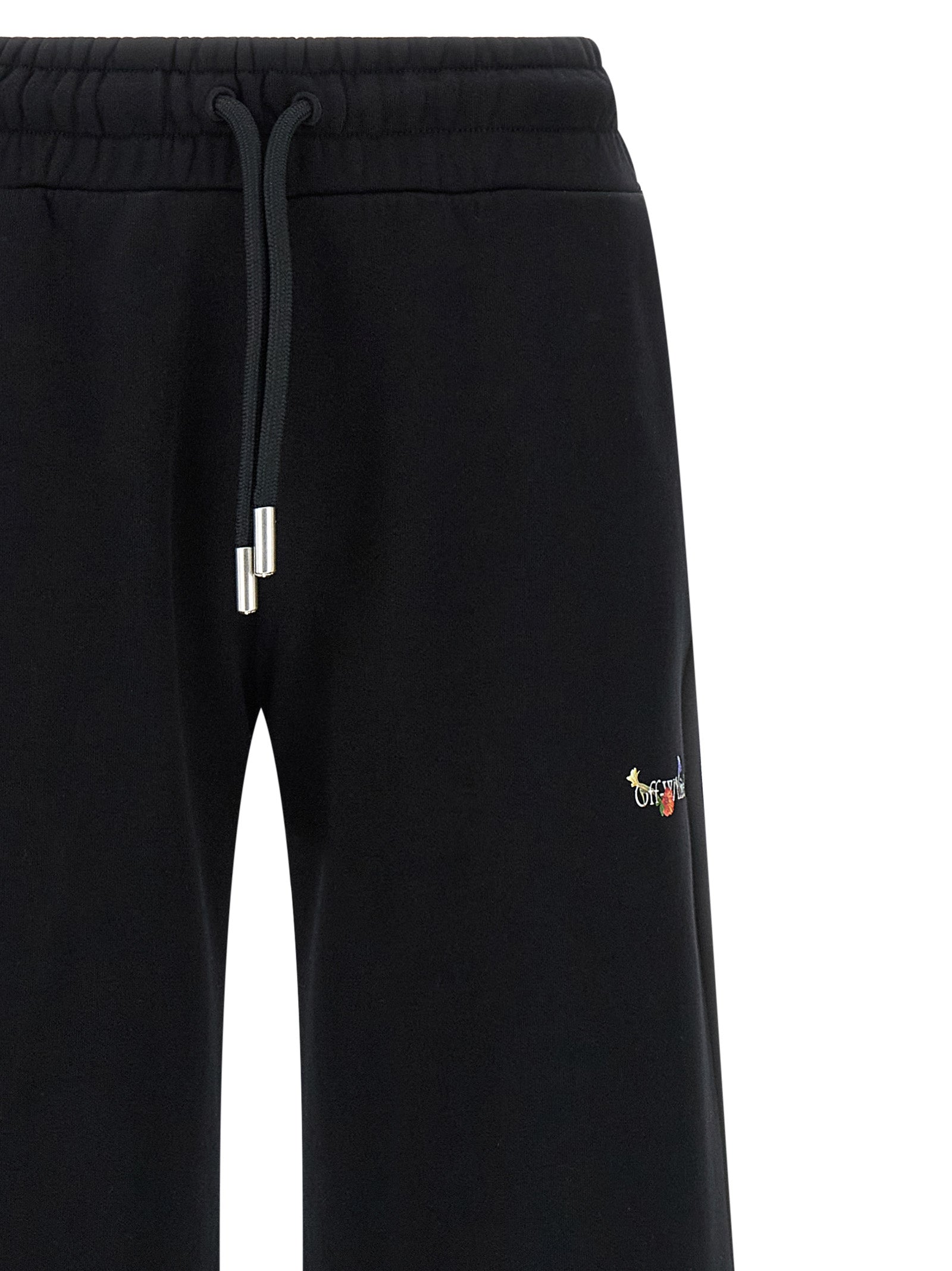 Off White Off White Off-white Bookish Flowers Joggers