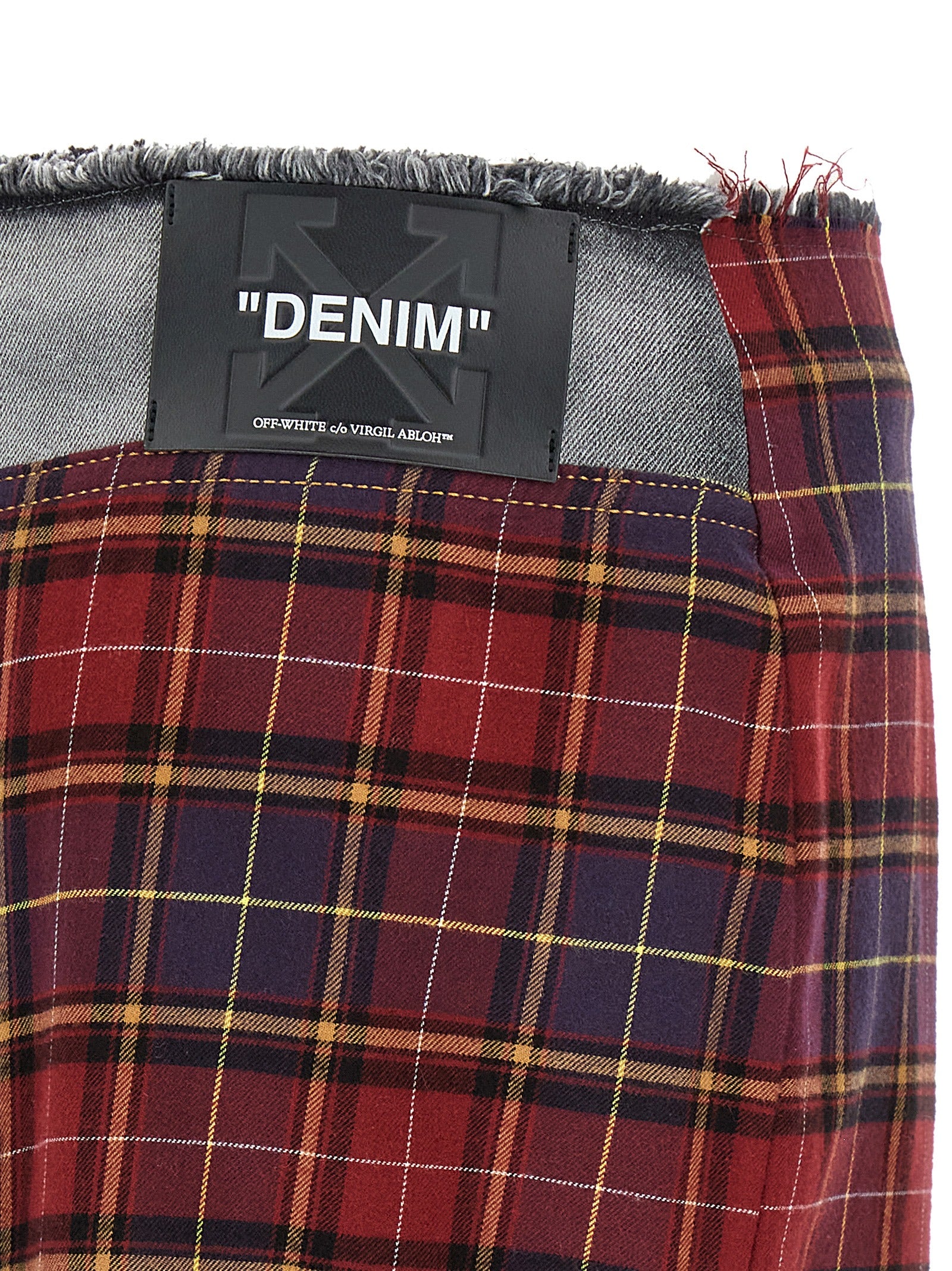 Off White Off White Patchwork Skirt