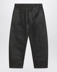 Lemaire LEMAIRE Shiny brown denim pants