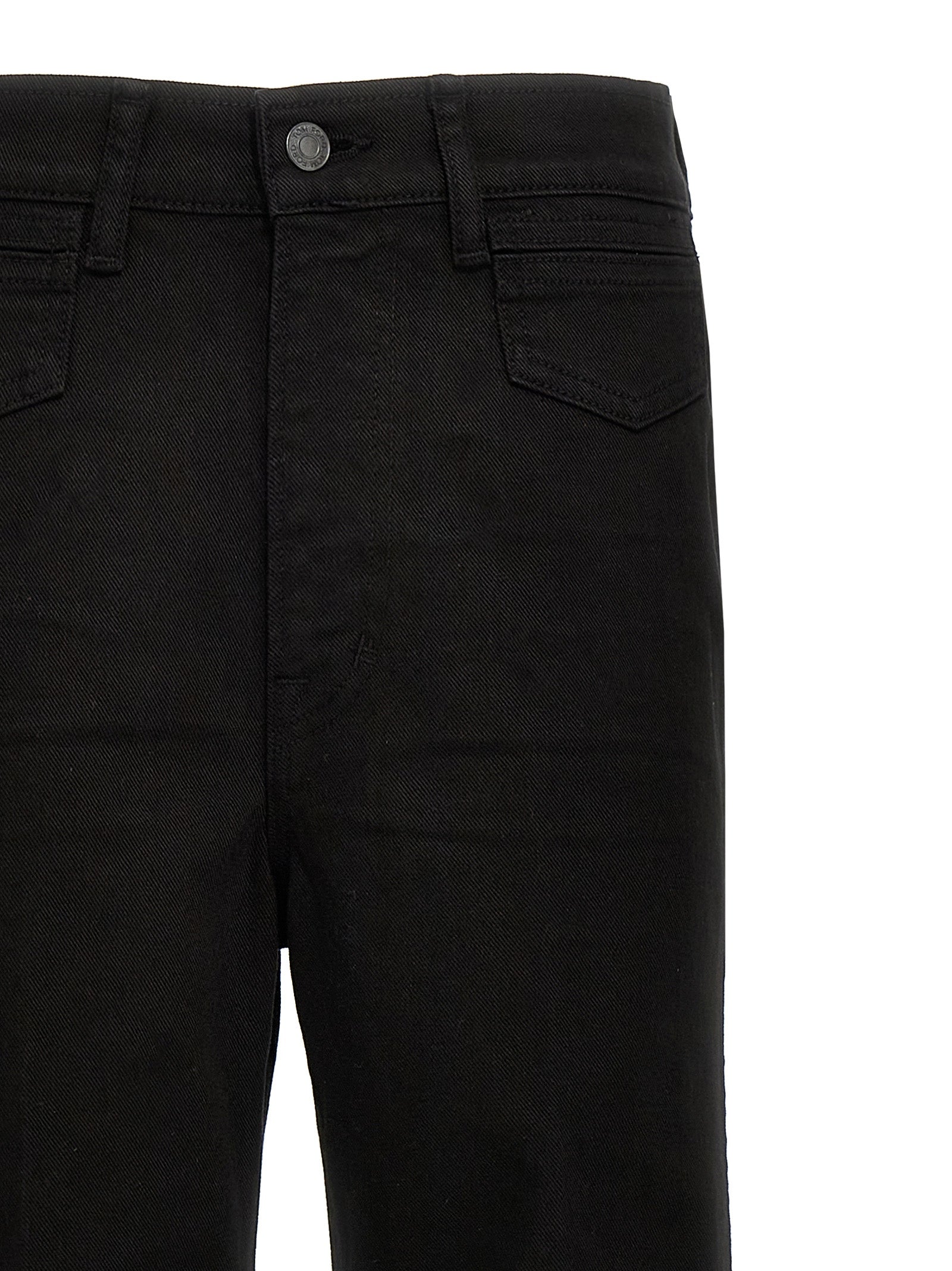 Tom Ford Tom Ford Stretch Twill Denim Wide Flare Jeans