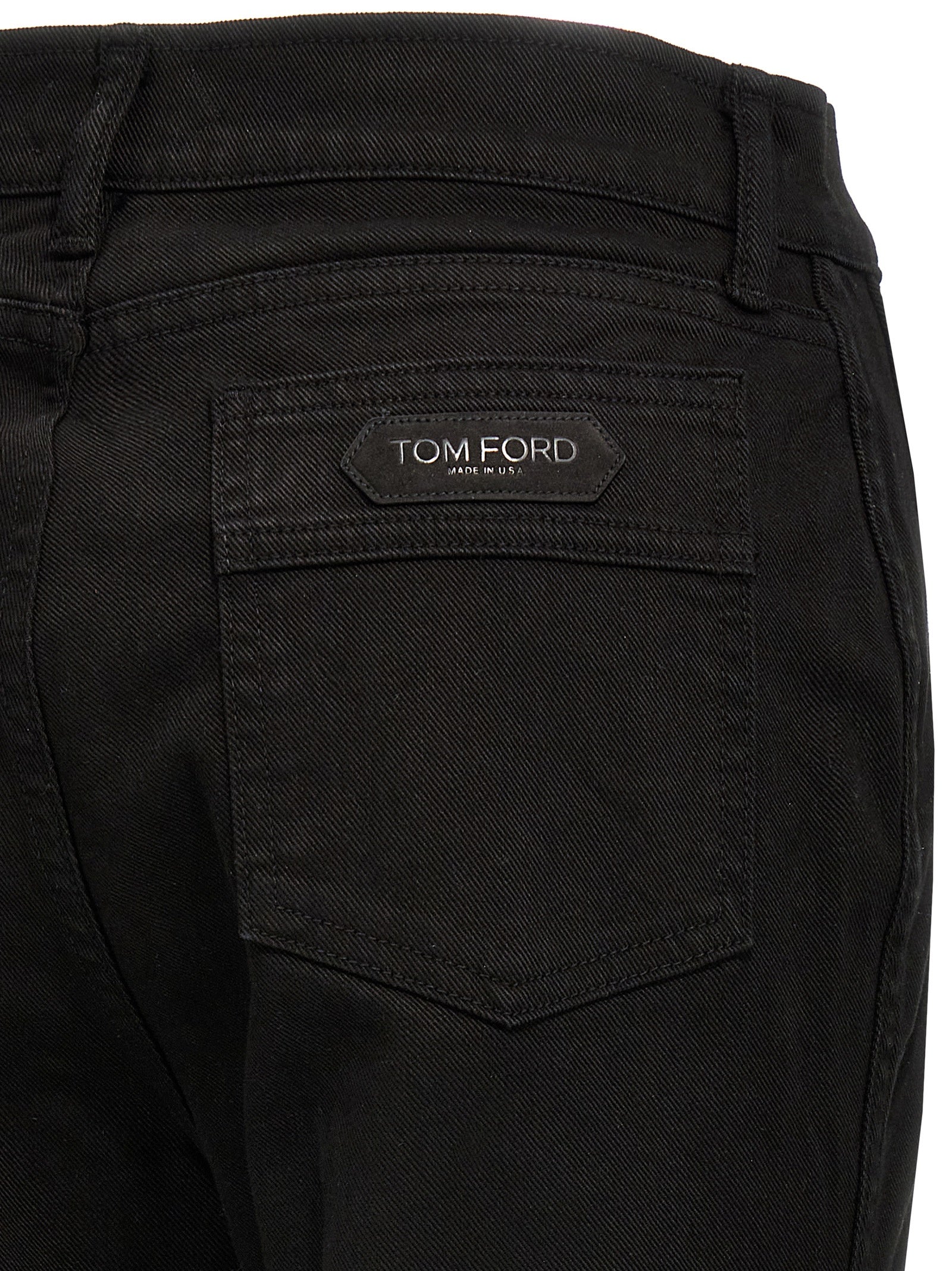 Tom Ford Tom Ford Stretch Twill Denim Wide Flare Jeans