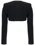 David Koma David Koma Top 3d Crystsal Chain And Square Neck