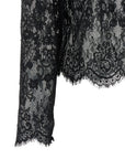 Self-Portrait Self-Portrait Black Lace Blouse