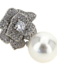 Self-Portrait Self-Portrait Mini Crystal Flower Pearl Earrings