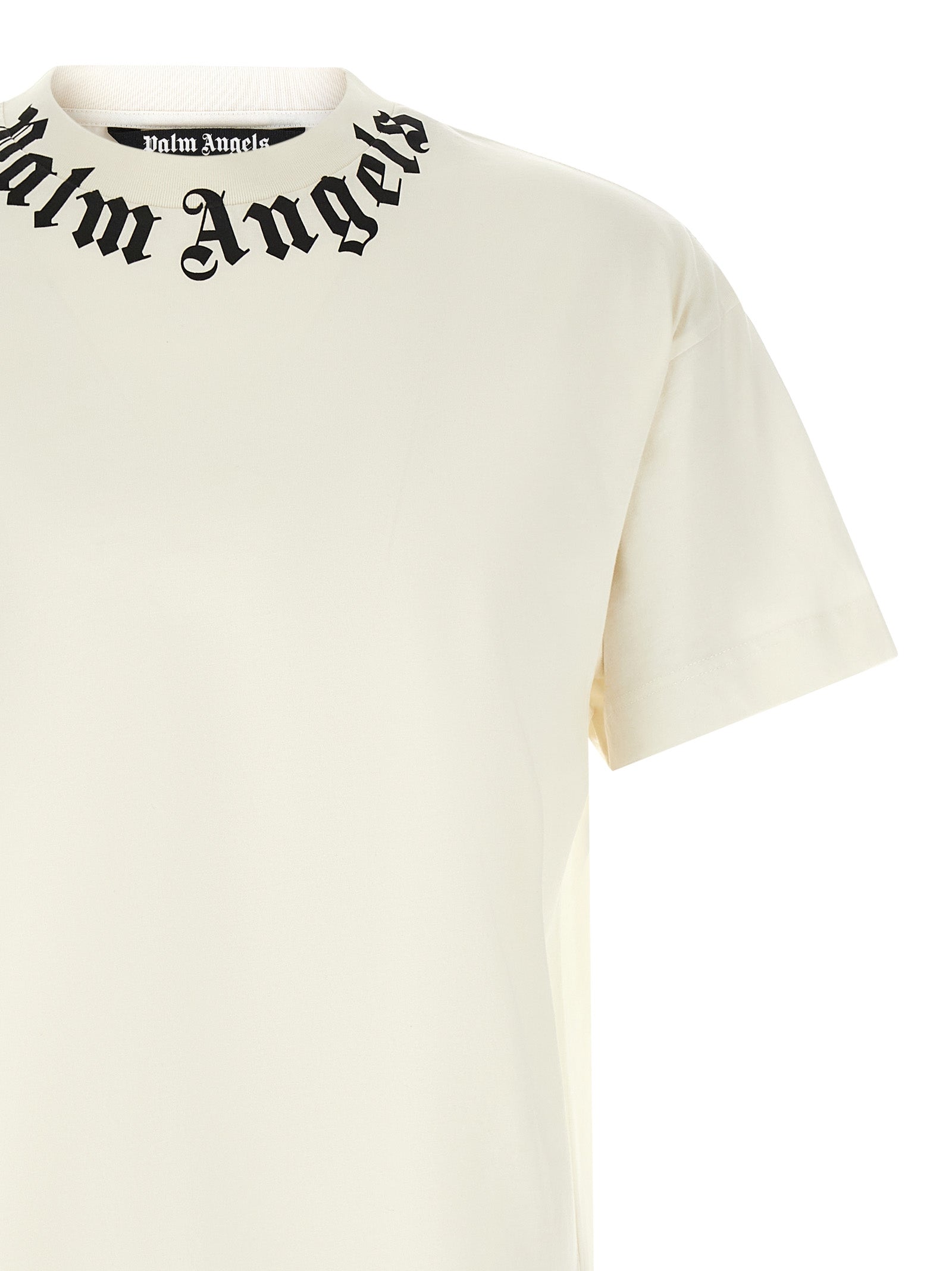 Palm Angels Palm Angels Neck Logo T-shirt