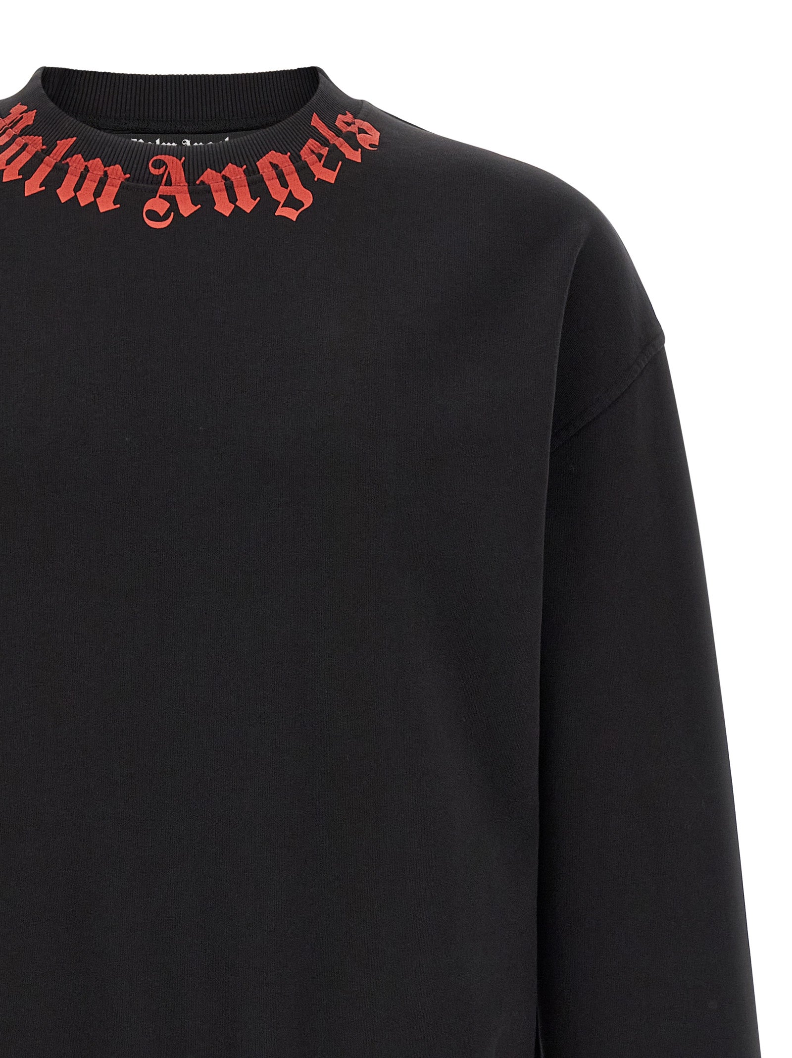 Palm Angels Palm Angels Neck Logo Sweatshirt