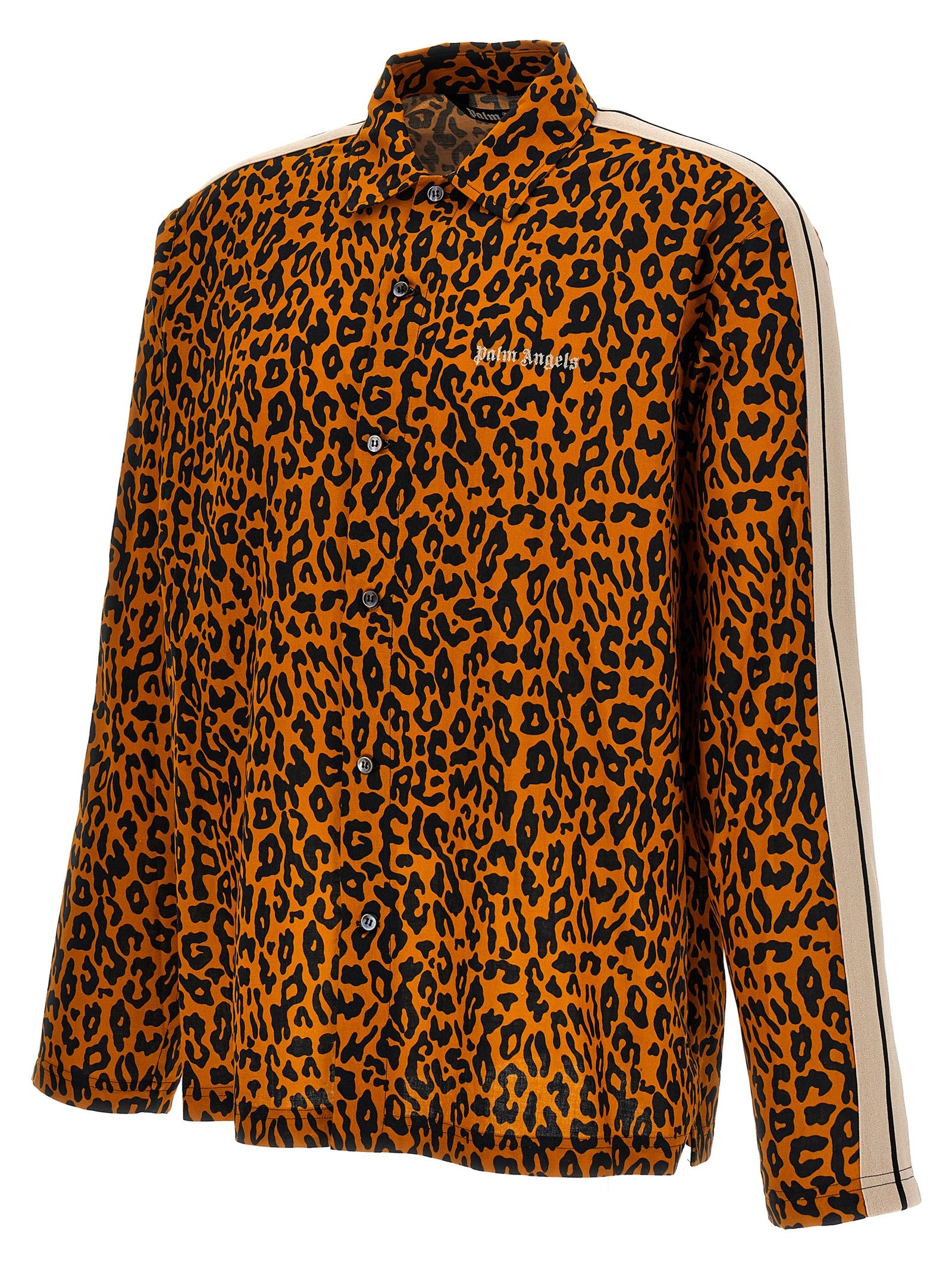Palm Angels Palm Angels Cheetah Track Shirt