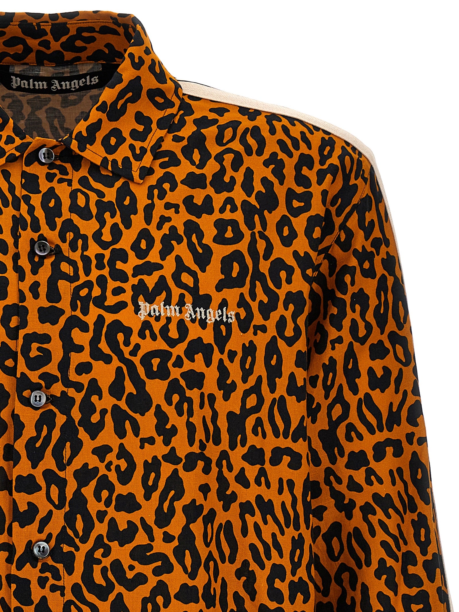 Palm Angels Palm Angels Cheetah Track Shirt