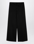 Palm Angels Palm Angels Black cotton wide trousers