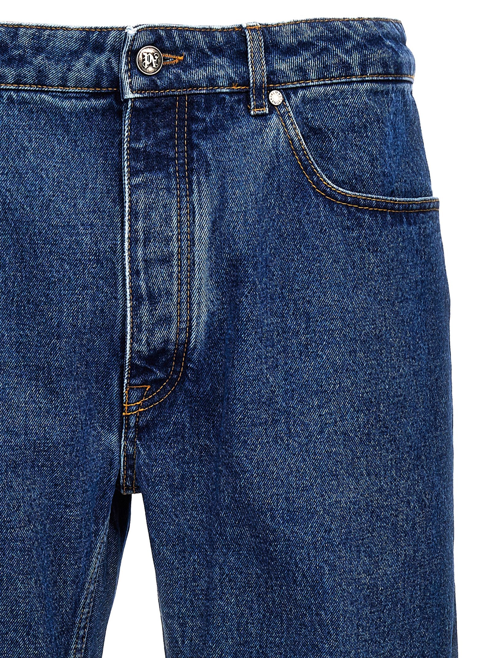 Palm Angels Palm Angels Lw Monogram Jeans