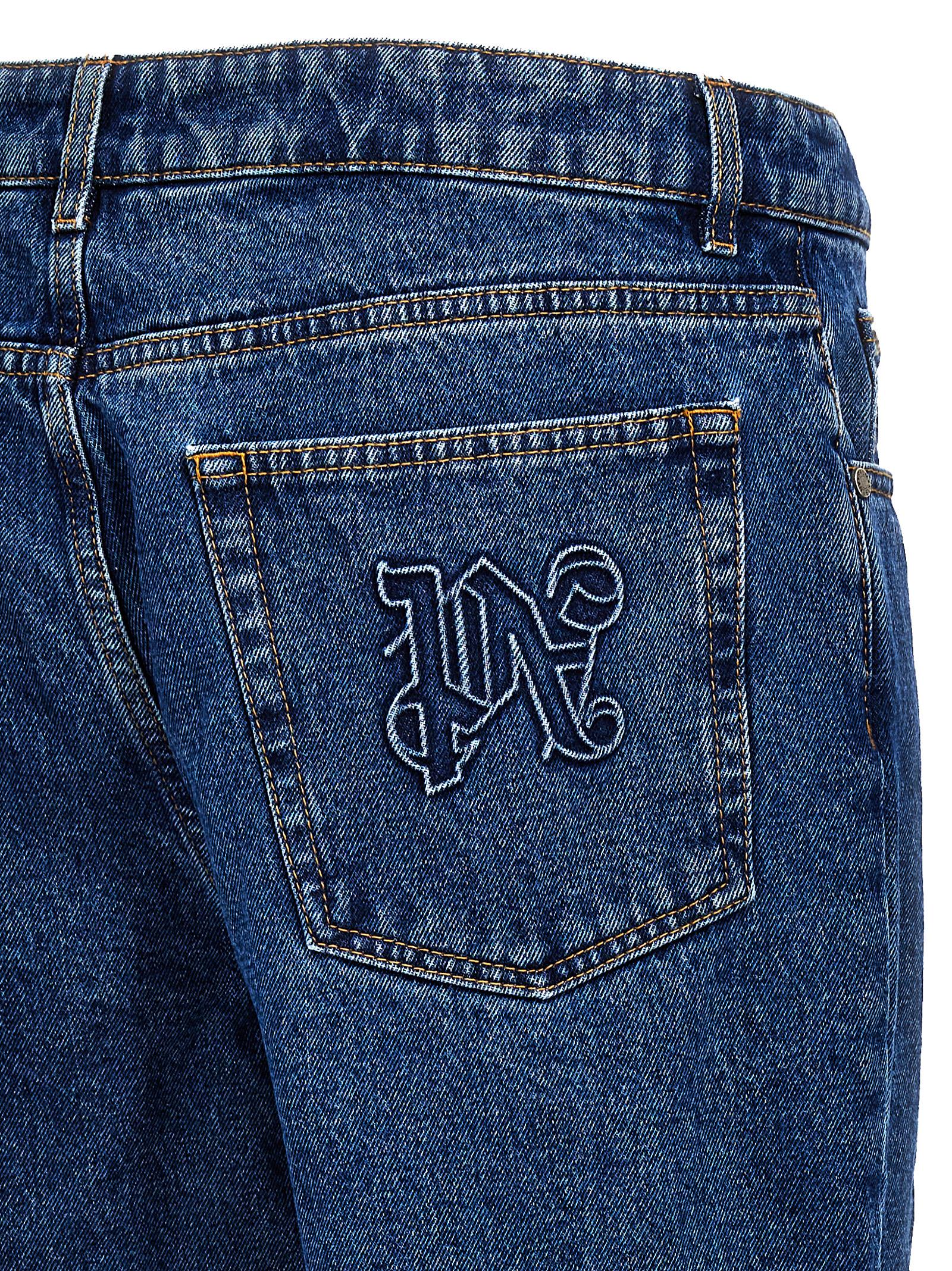 Palm Angels Palm Angels Lw Monogram Jeans