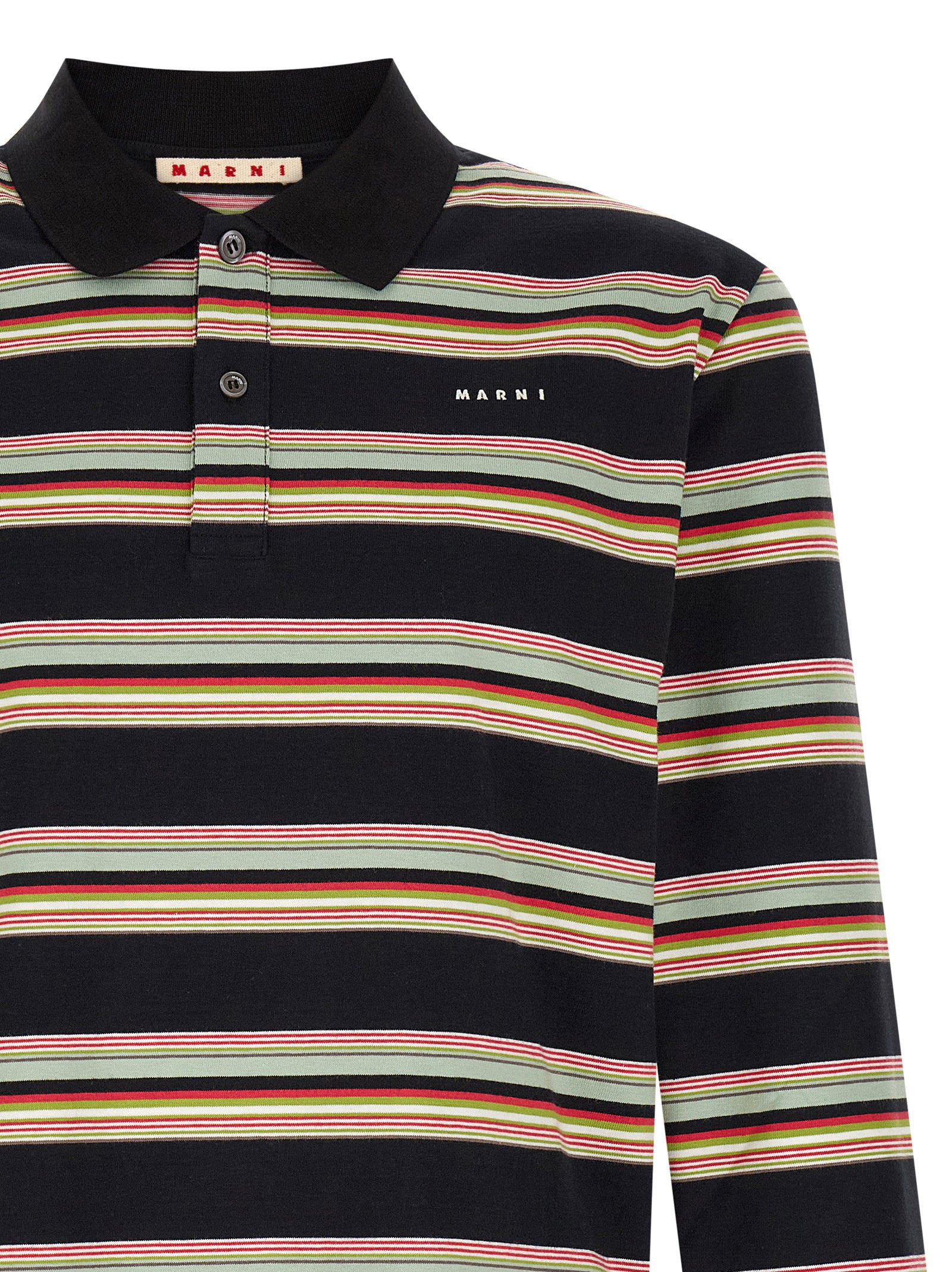 Marni Marni Striped Polo Shirt