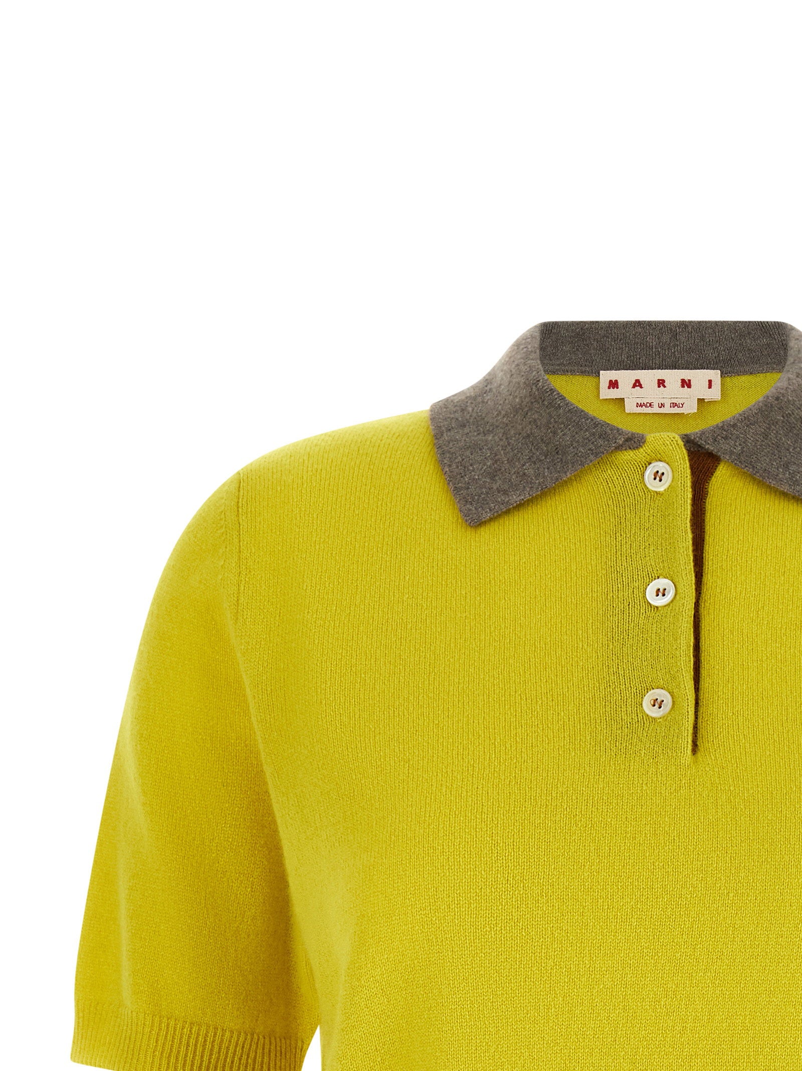 Marni Marni Cashmere Polo Shirt