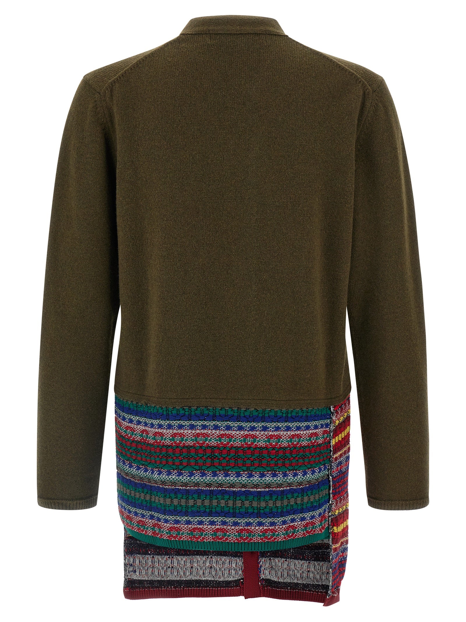 Comme Des Garçons Homme Plus Comme Des Garçons Homme Plus Jacquard Insert Cardigan