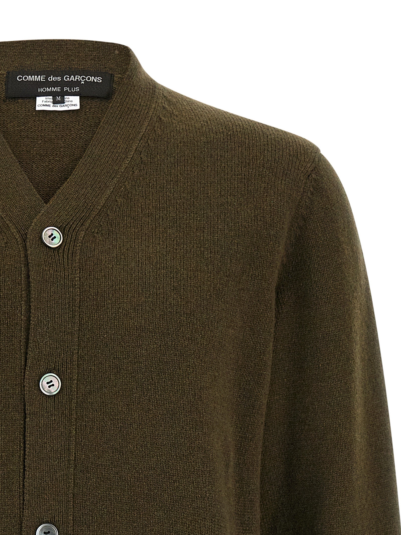 Comme Des Garçons Homme Plus Comme Des Garçons Homme Plus Jacquard Insert Cardigan