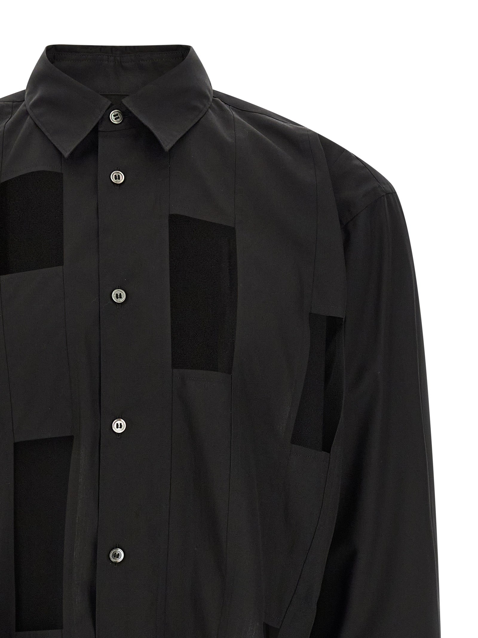 Comme Des Garçons Homme Plus Comme Des Garçons Homme Plus Geometric Cut-out Shirt