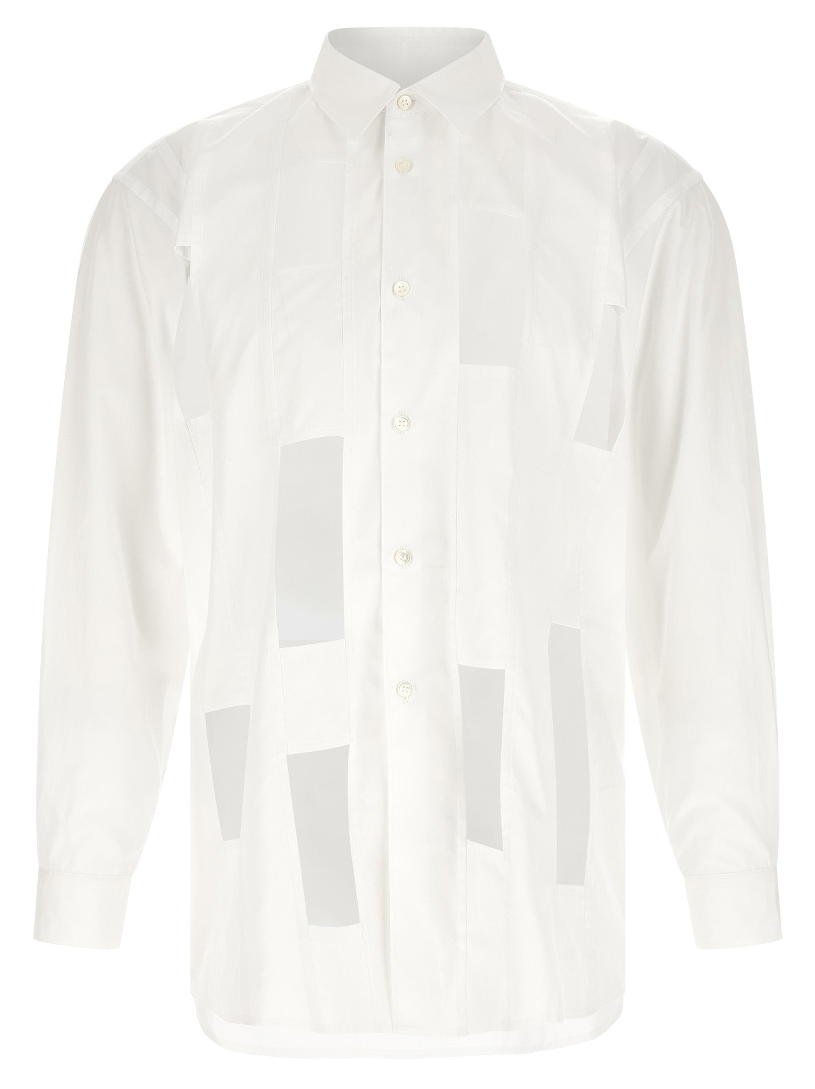 Comme Des Garçons Homme Plus Comme Des Garçons Homme Plus Geometric Cut-out Shirt