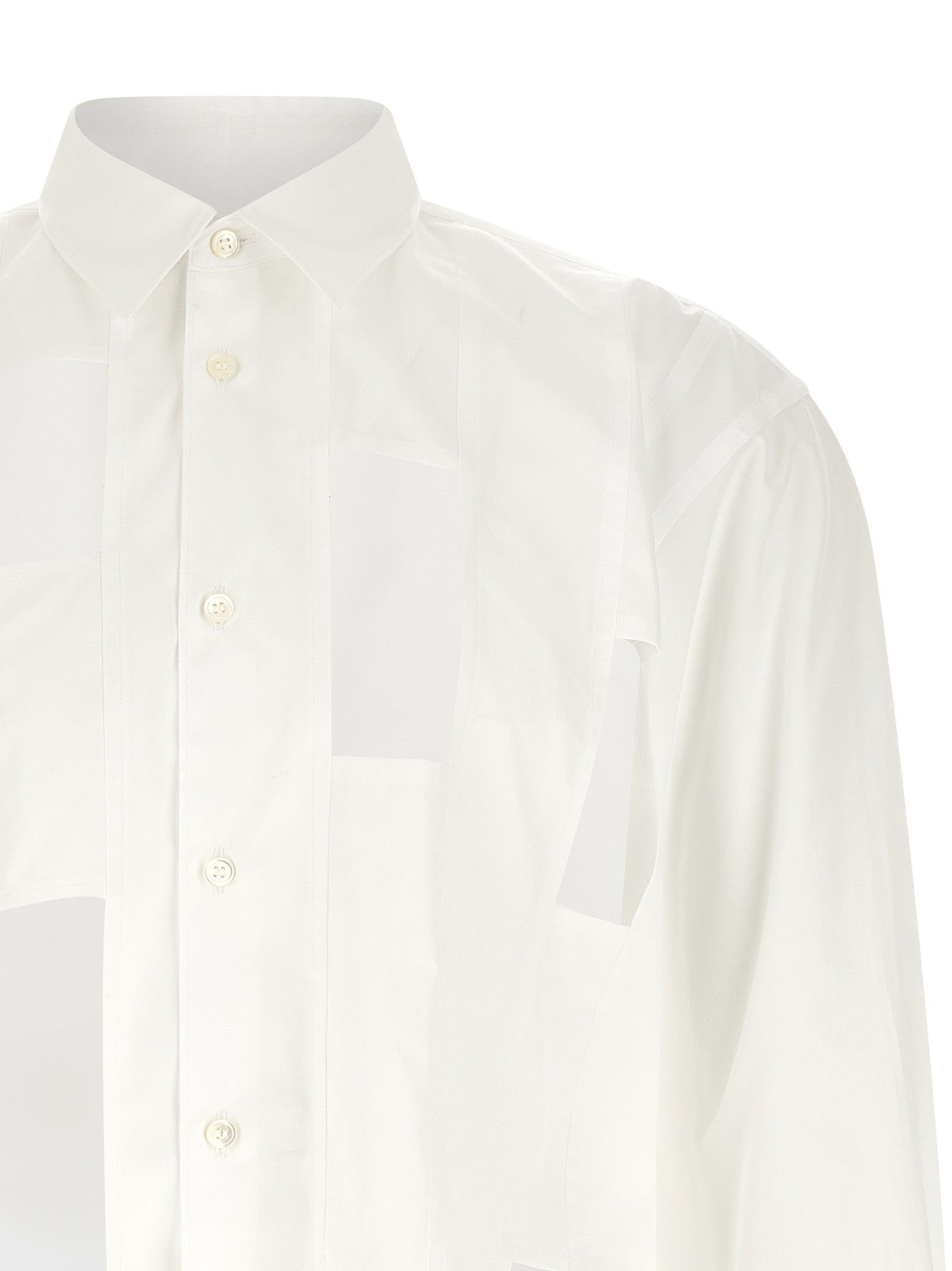 Comme Des Garçons Homme Plus Comme Des Garçons Homme Plus Geometric Cut-out Shirt