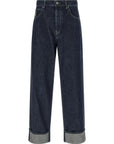 Marni Marni Logo Embroidery Jeans