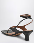 Paris Texas Paris Texas Portofino black leather thong mule
