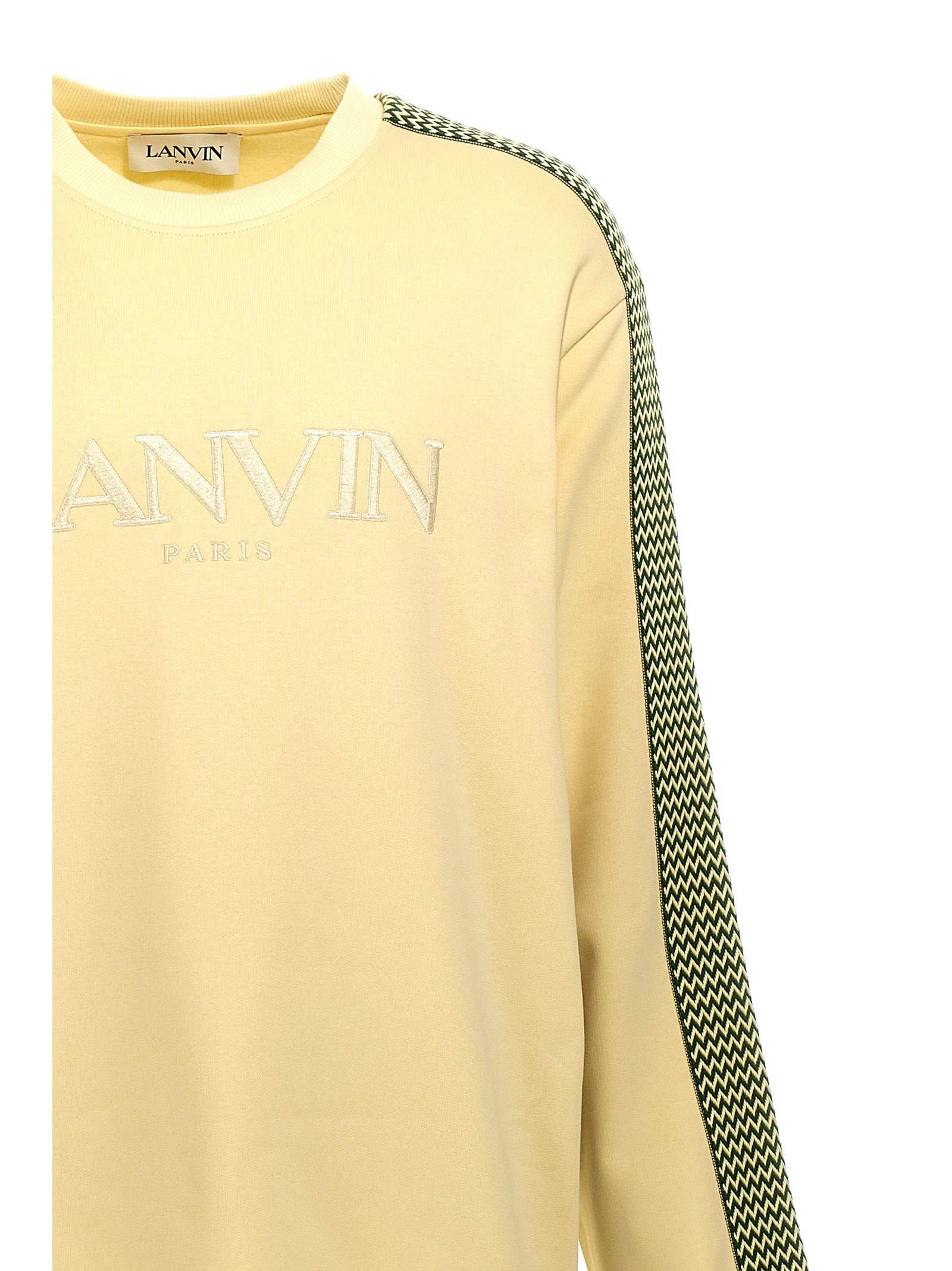 Lanvin Brodé Lanvin Side Curb Sweatshirt