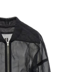 Rick Owens Rick Owens Dracucollar Cropped Bomber Jacket