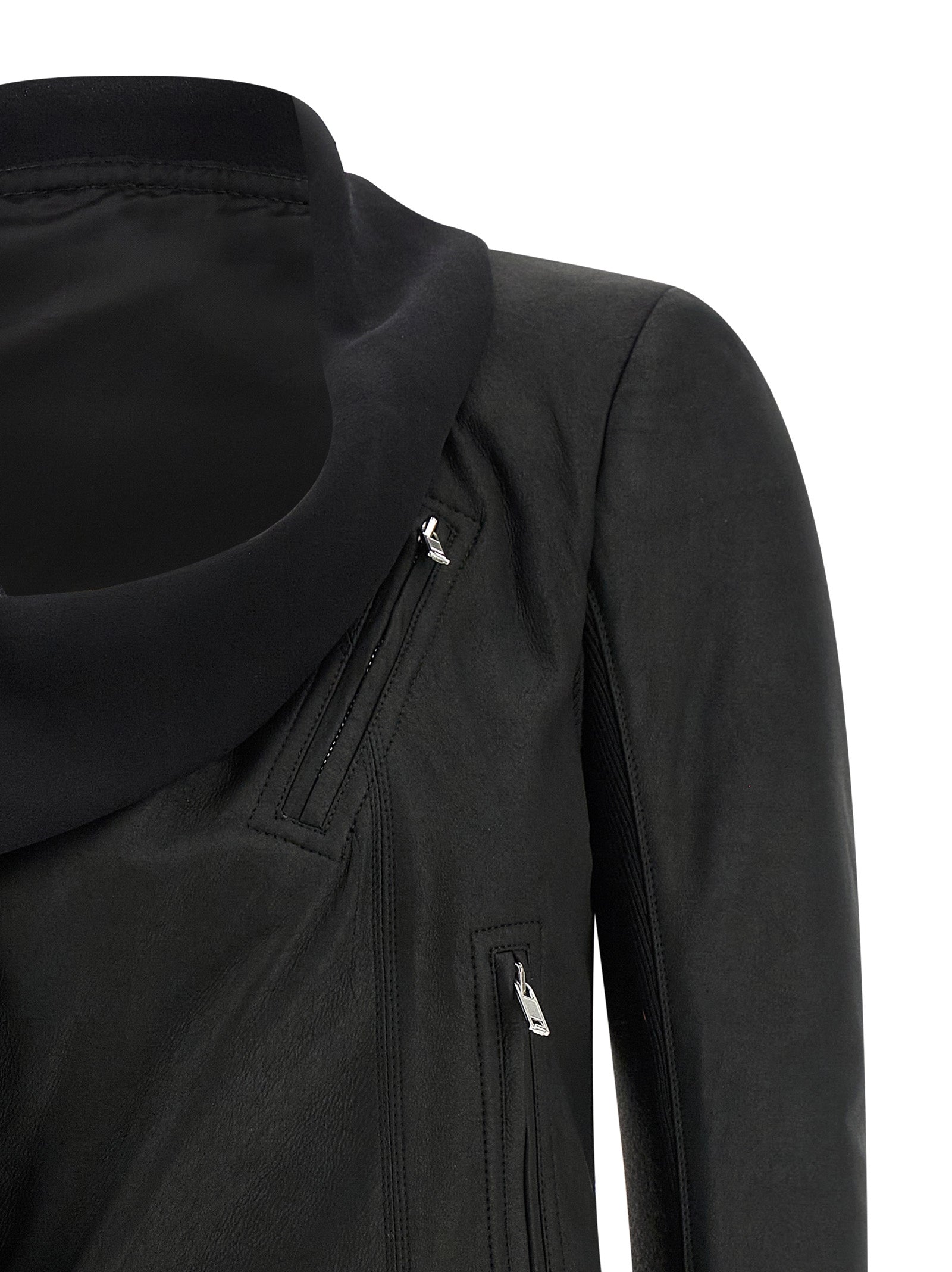 Rick Owens Rick Owens Scarf Biker Jacket