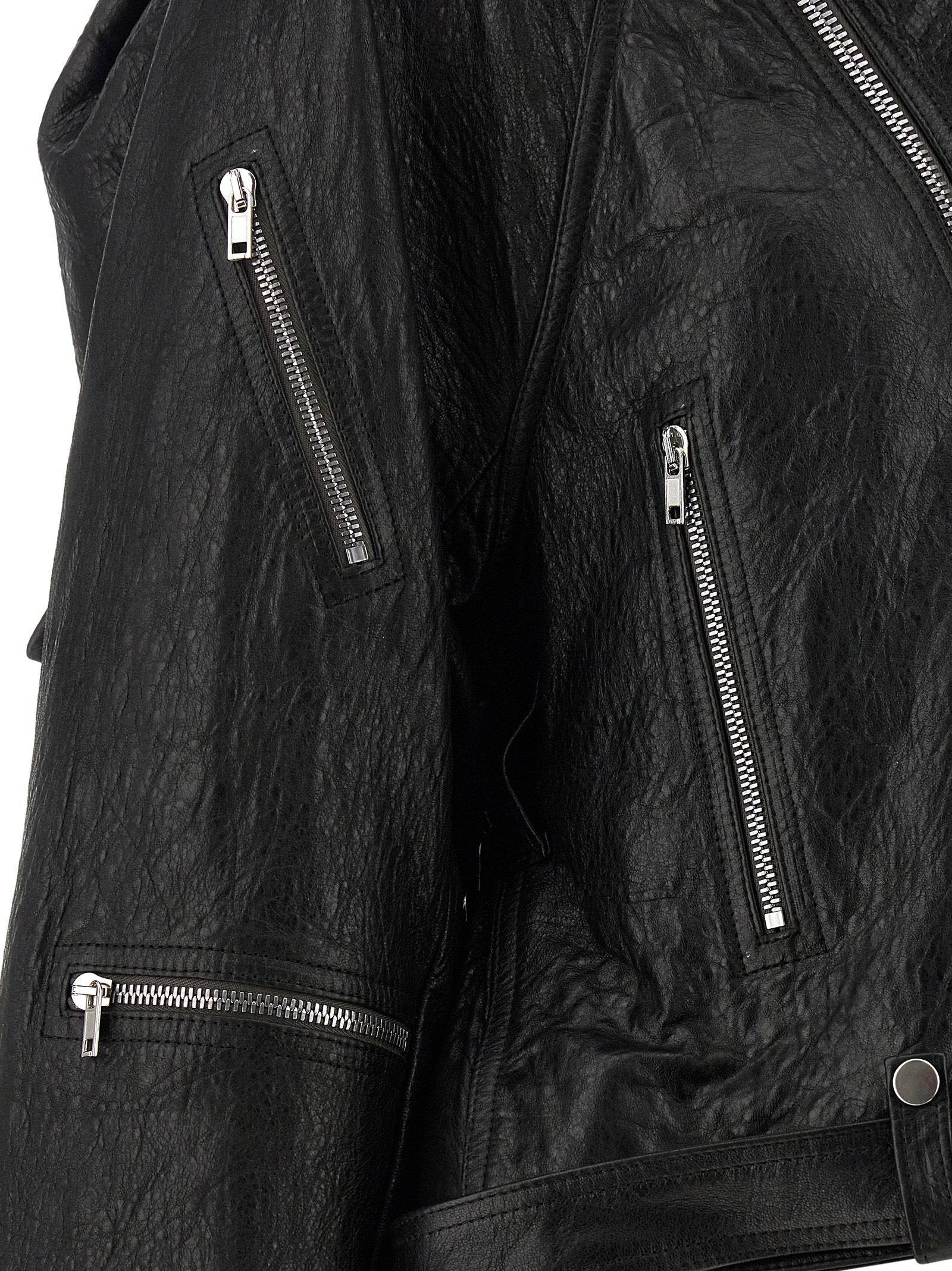 Rick Owens Rick Owens Cropped Scarf Flight Jacket