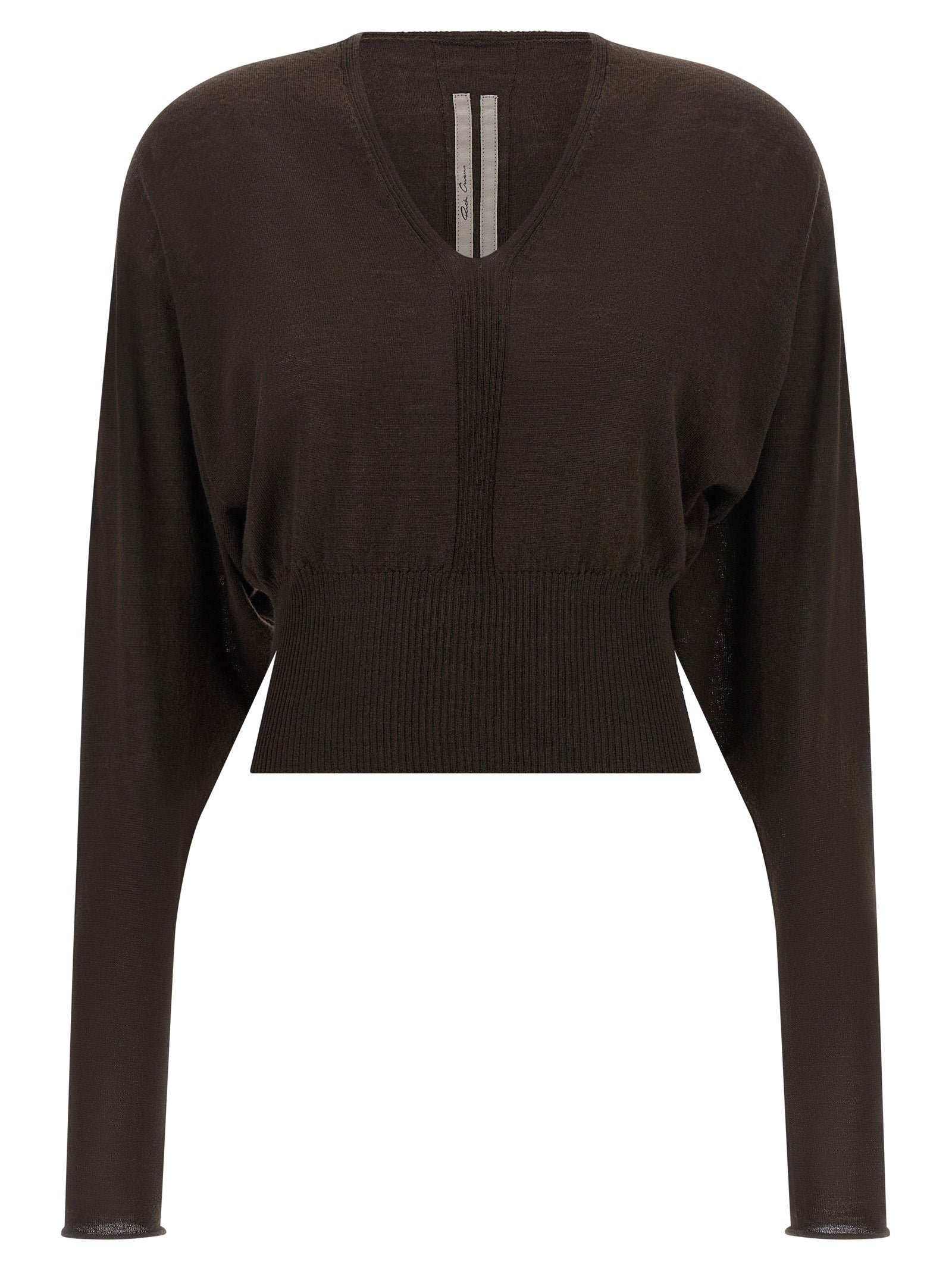 Rick Owens Rick Owens V Cropped Top