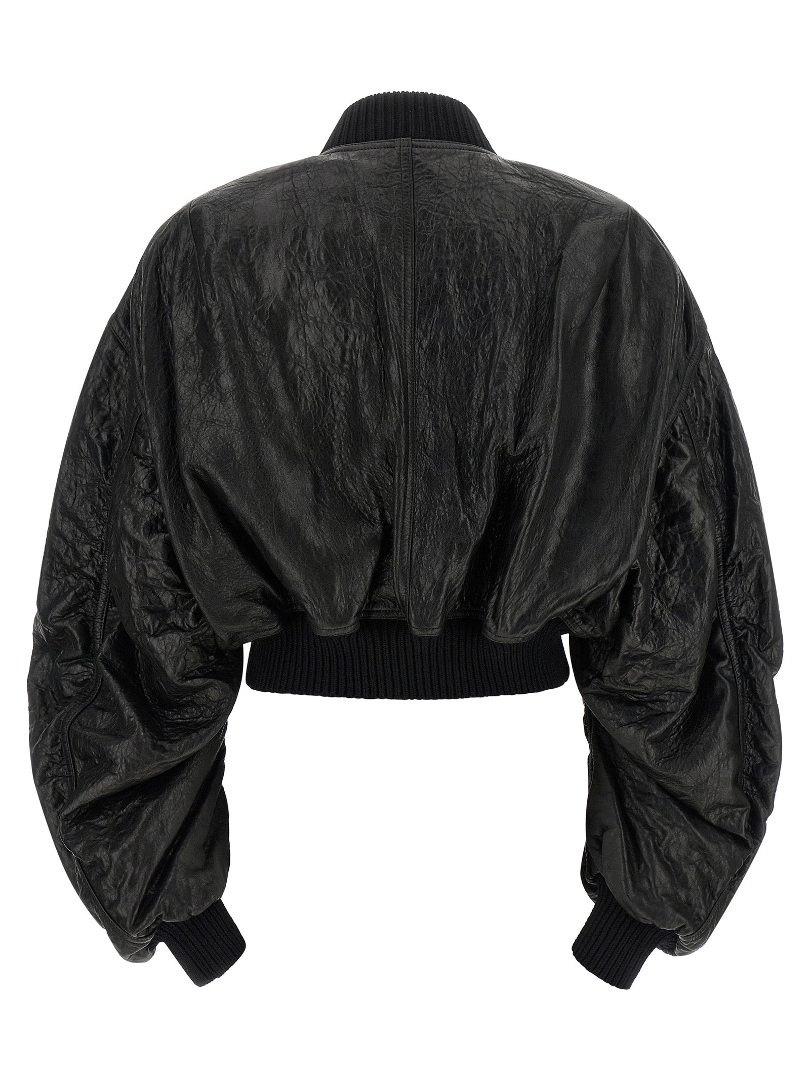 Rick Owens Rick Owens Secchia Cropped Flight Bomber Jacket