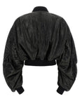 Rick Owens Rick Owens Secchia Cropped Flight Bomber Jacket
