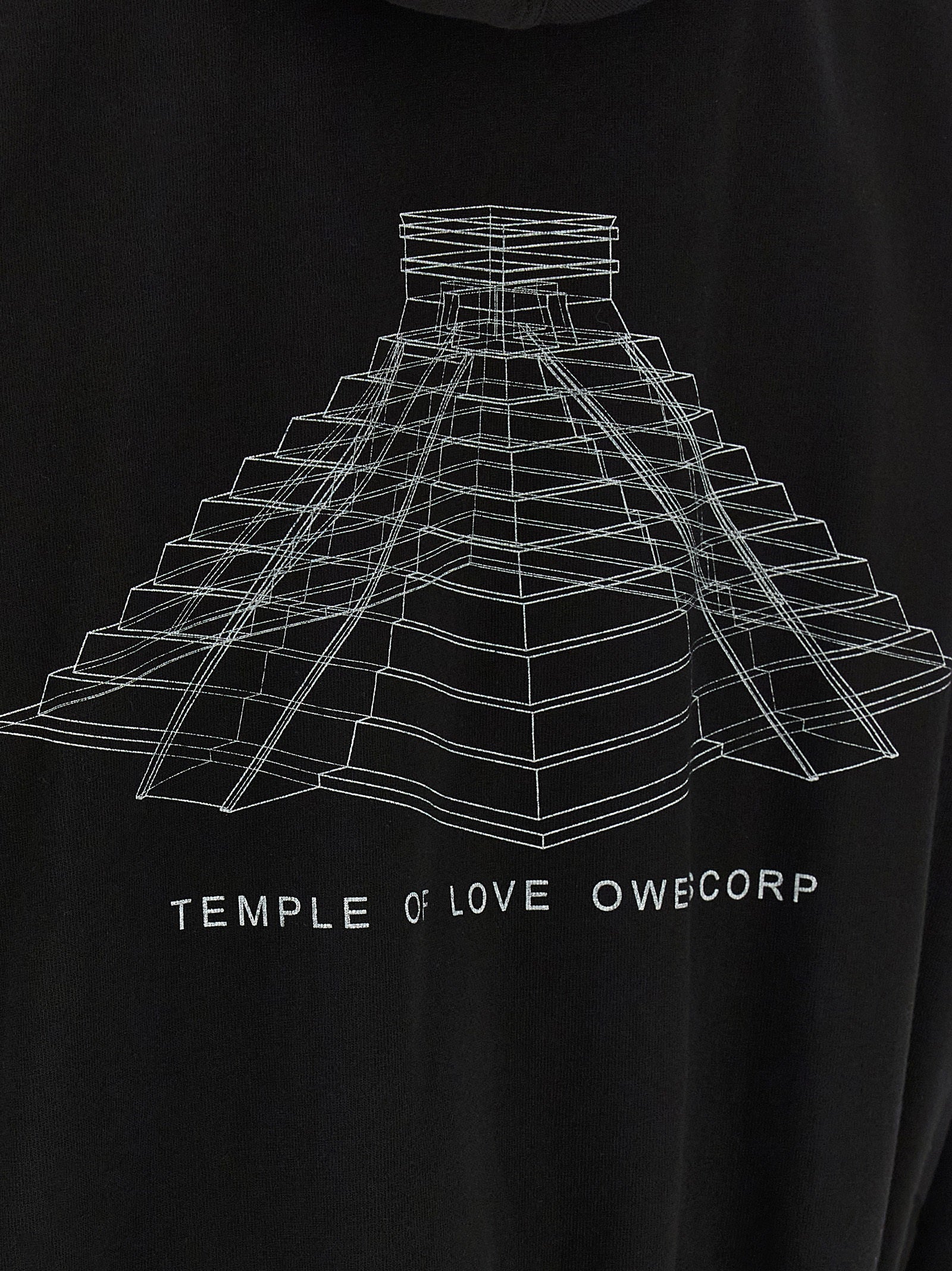 Rick Owens Rick Owens Temple Of Love Owenscorptemp Hoodie