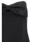 Self-Portrait Self-Portrait Black Crepe Bandeau Top