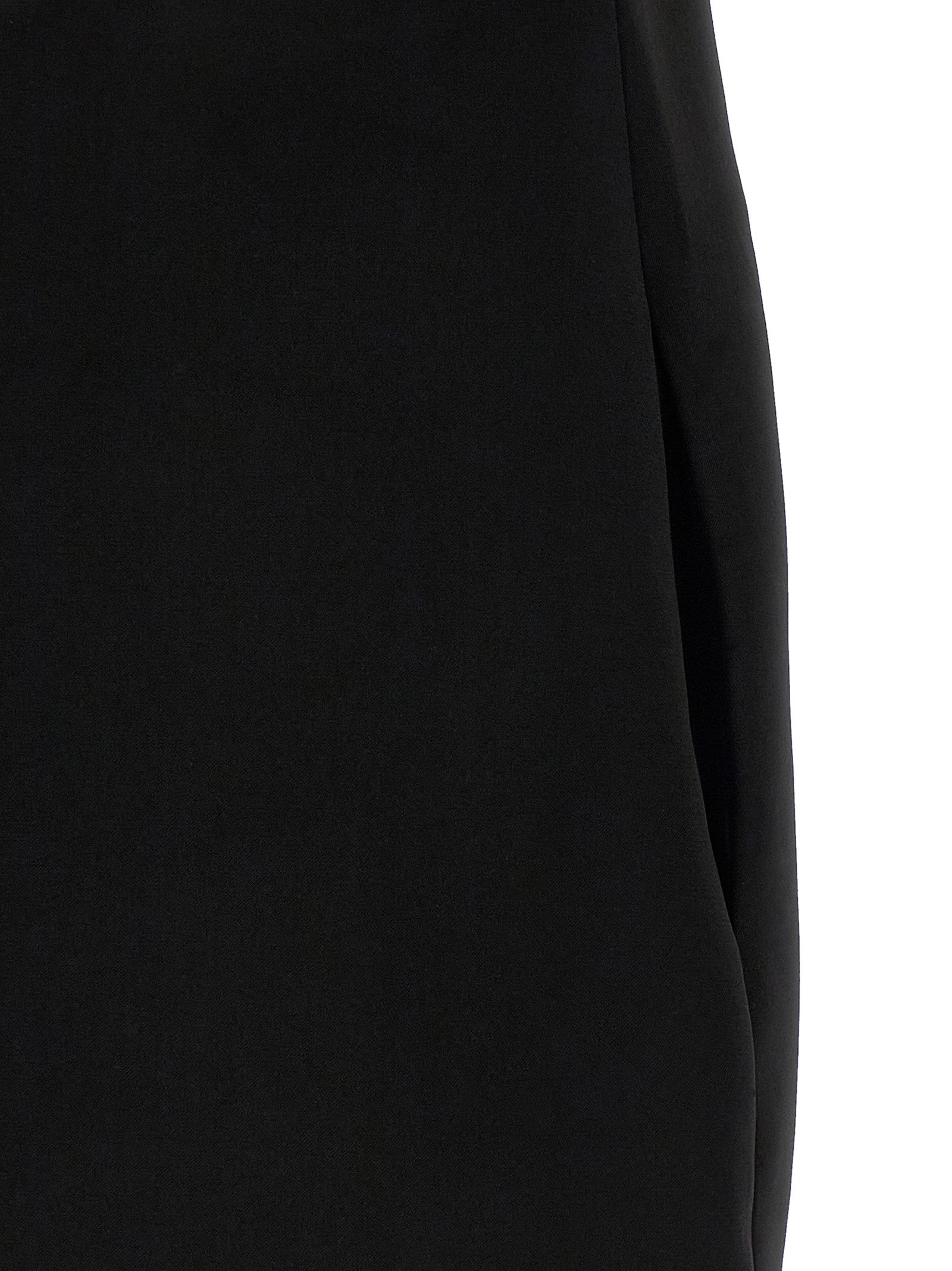 Self-Portrait Self-Portrait Black Crêpe Flower Mini Dress