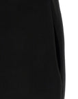 Self-Portrait Self-Portrait Black Crêpe Flower Mini Dress