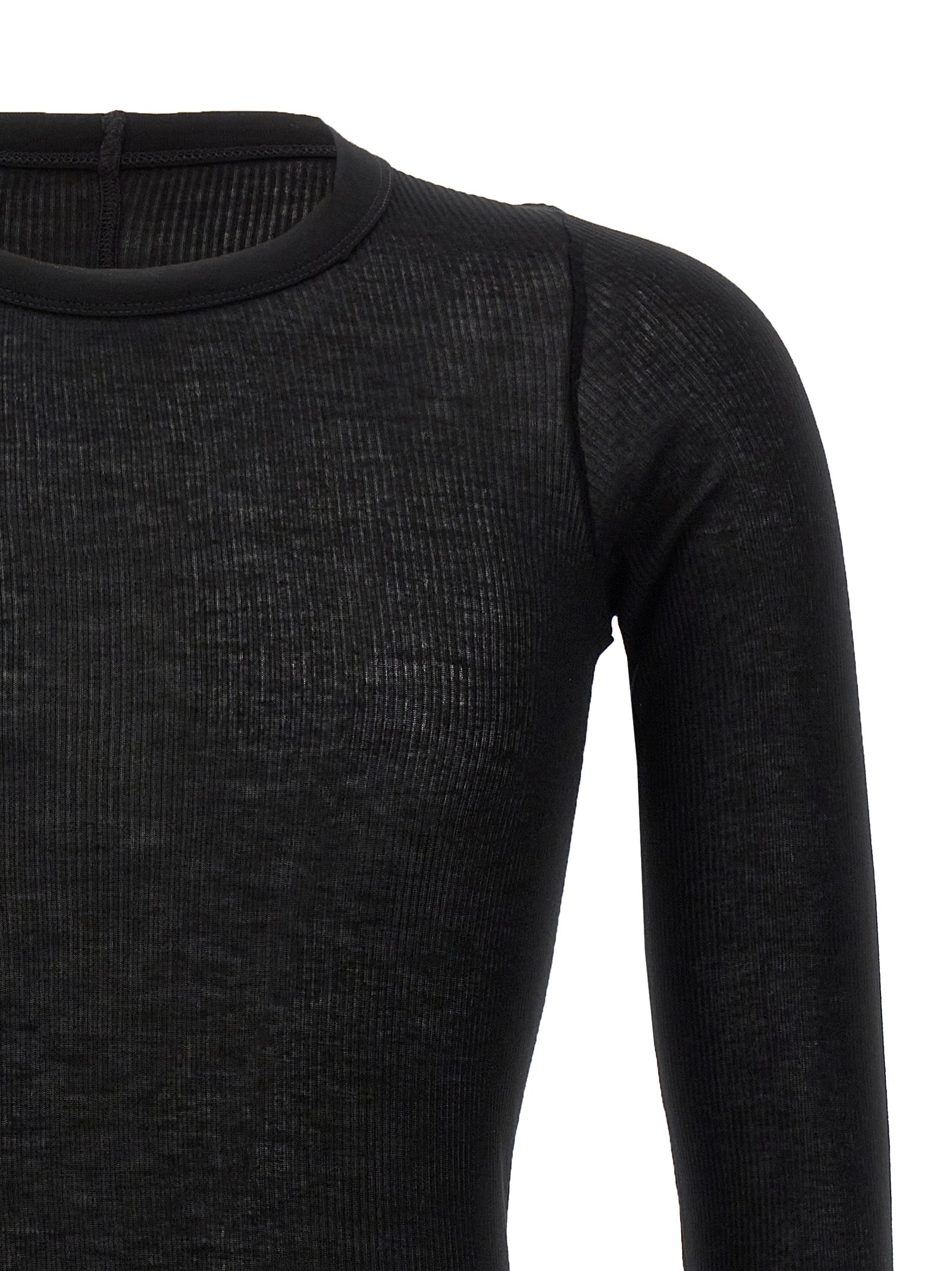 Rick Owens Rick Owens Rib Ls T T-shirt