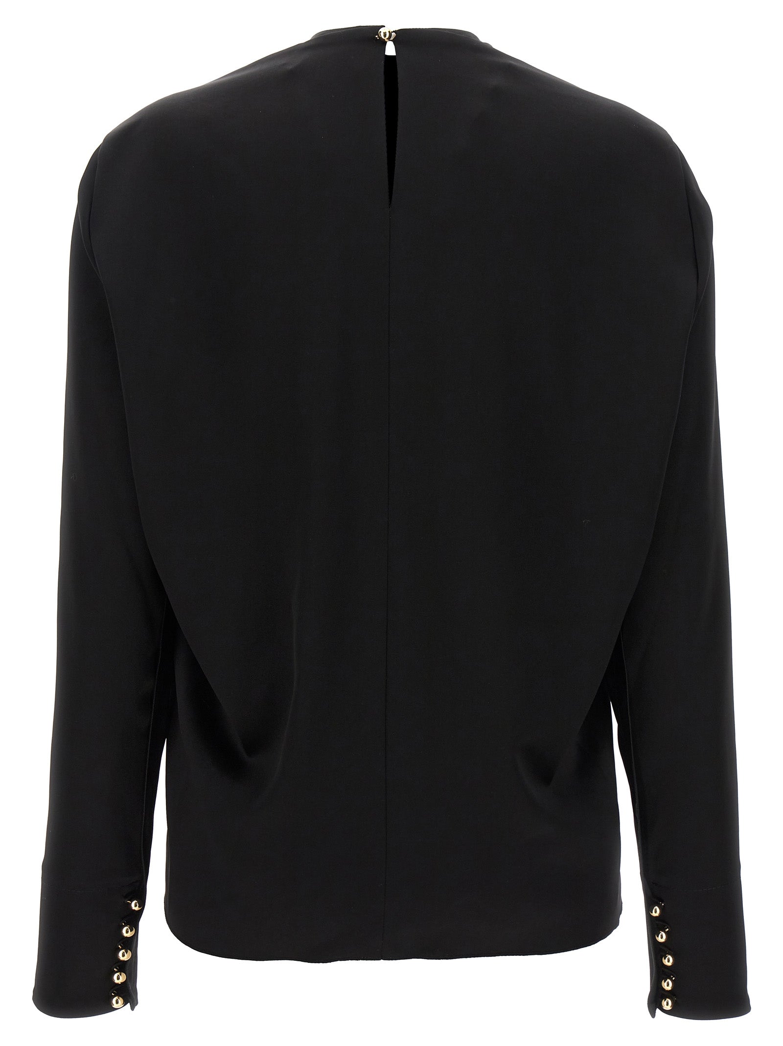 Lanvin Lanvin Metallic Detail Blouse