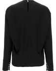 Lanvin Lanvin Metallic Detail Blouse