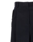 Lanvin Lanvin Loose Leg Front Pleat Pants