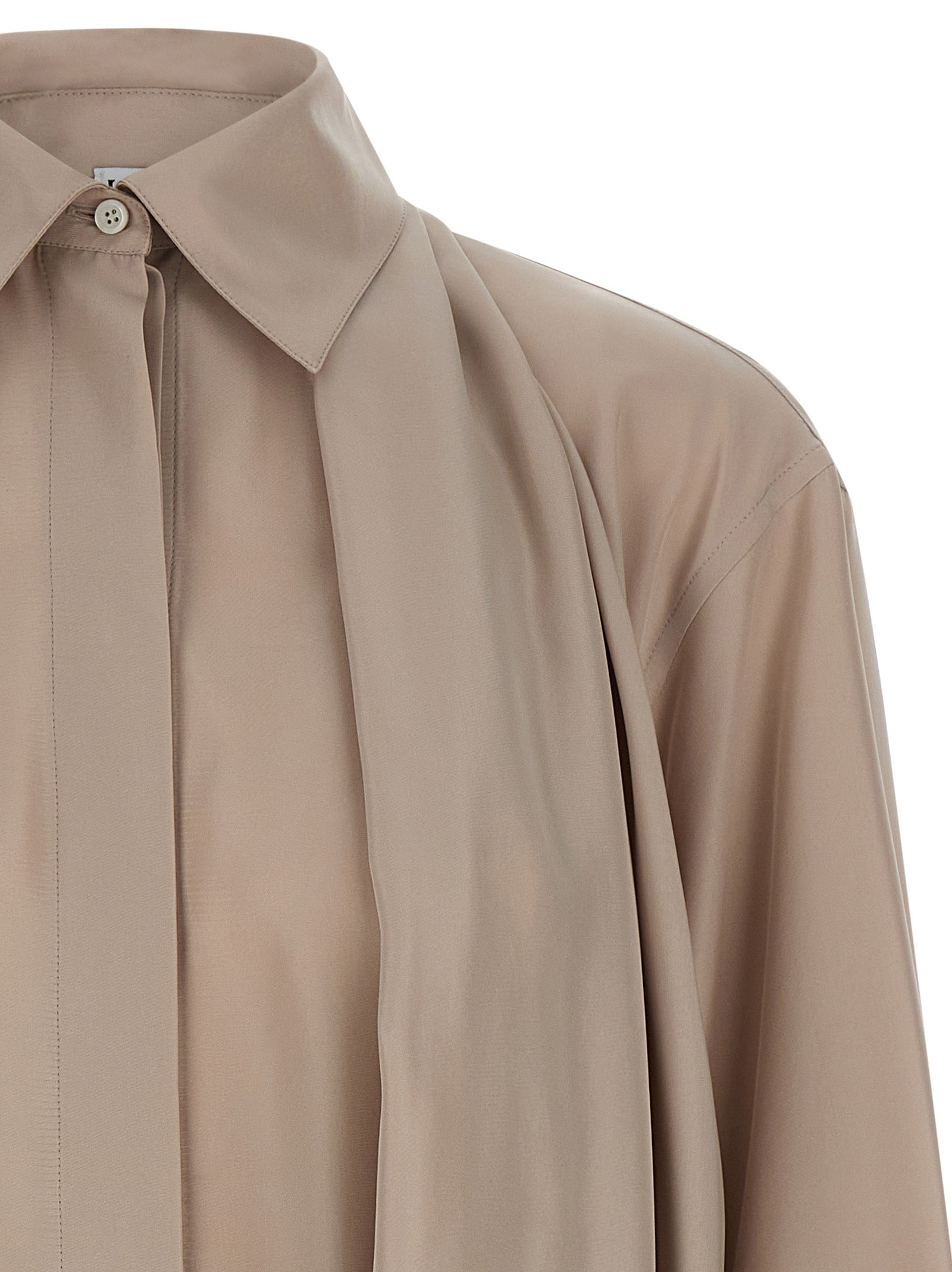 Loewe Loewe Silk Draped Shirt