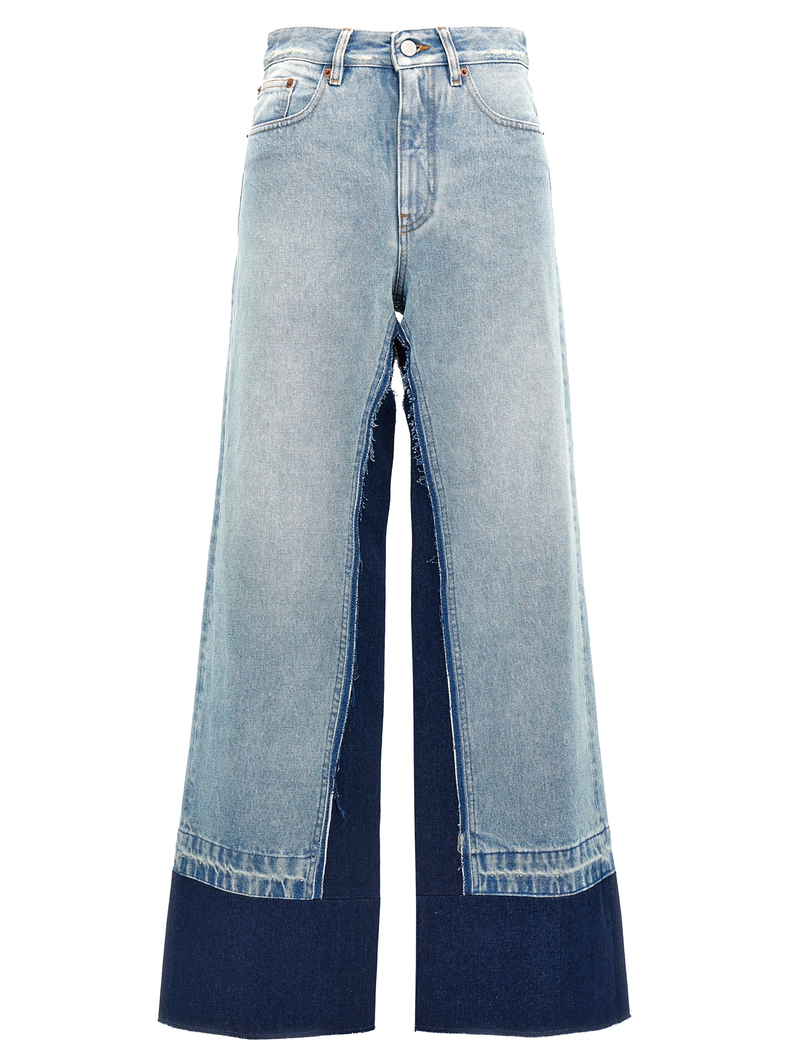 Mm6 Maison Margiela Mm6 Maison Margiela Contrast Insert Jeans