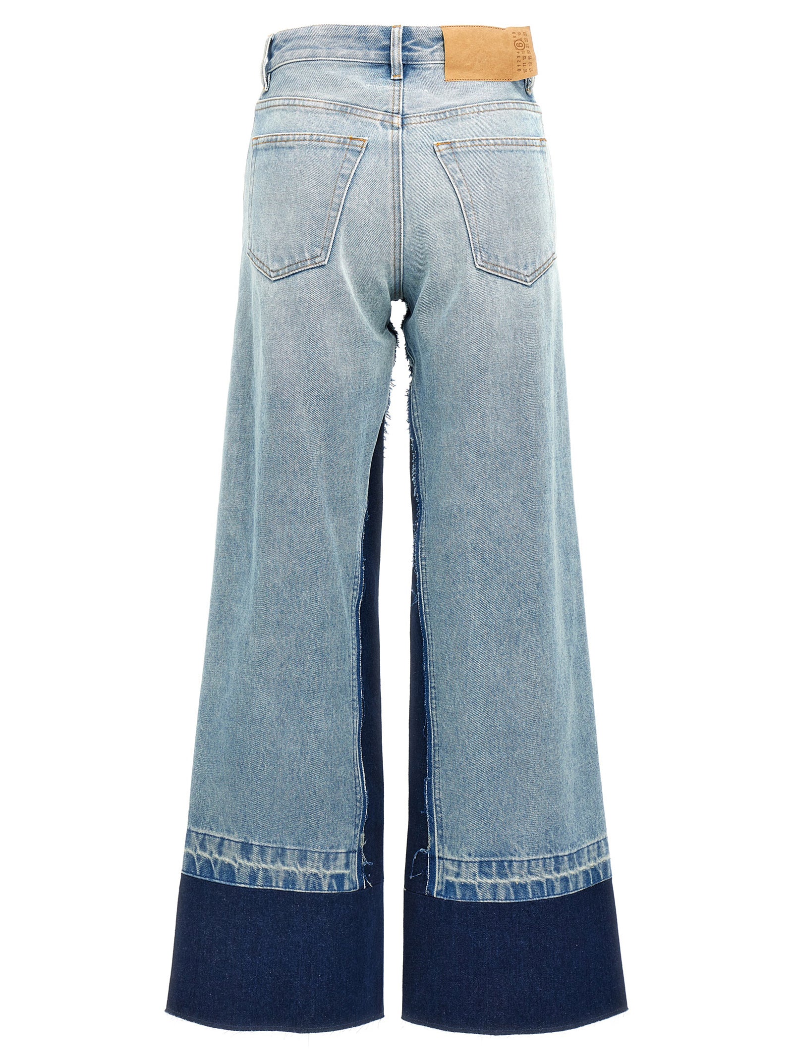 Mm6 Maison Margiela Mm6 Maison Margiela Contrast Insert Jeans