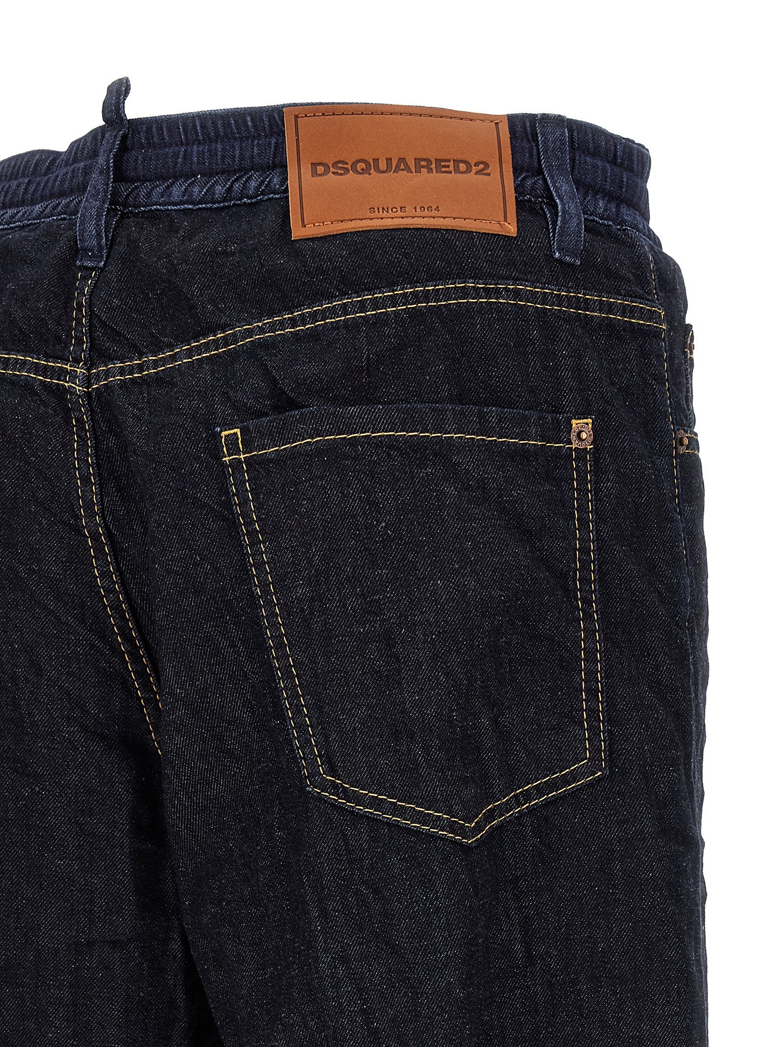 Dsquared2 Dsquared2 Crinkled Effect Jeans