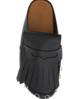 Marni Marni leather clogs with bangs and piercings