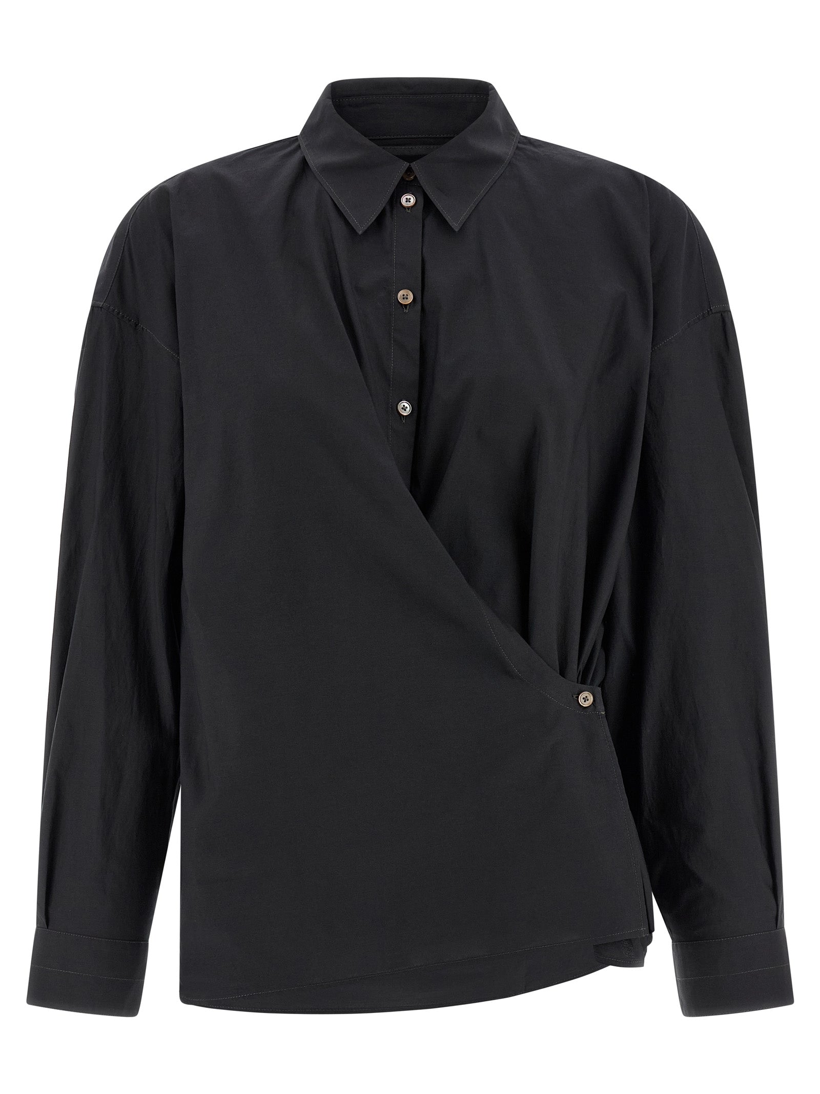 Lemaire Lemaire Straight Collar Twisted Shirt