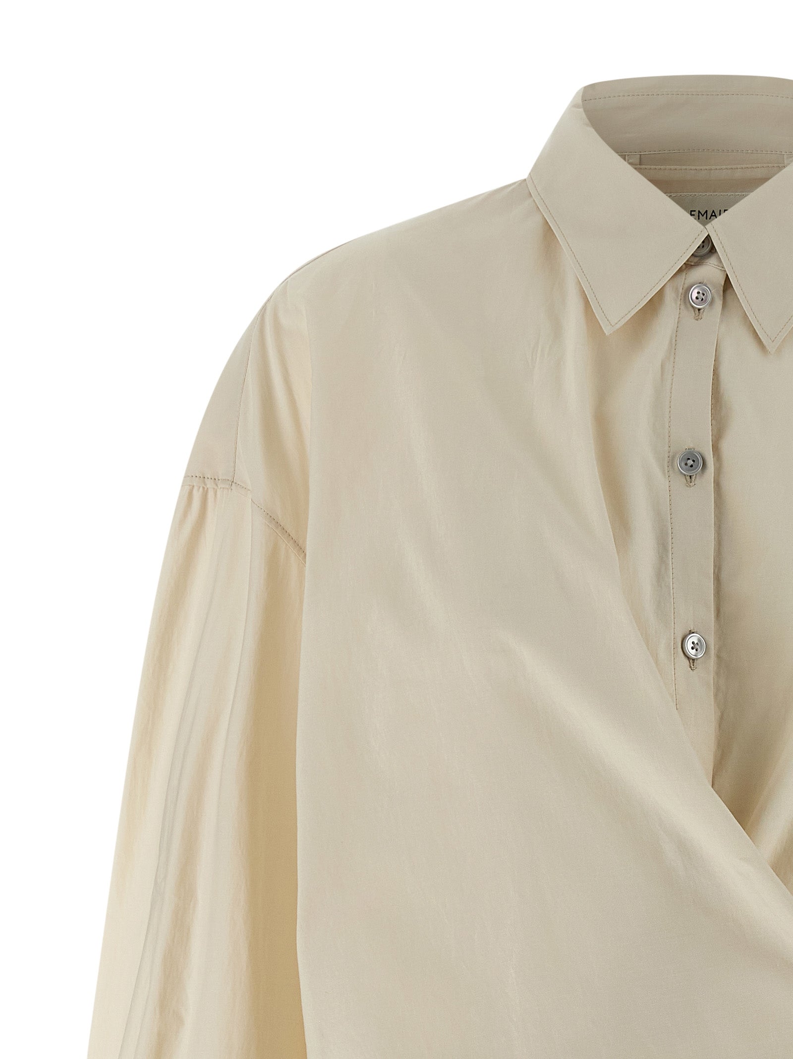 Lemaire Lemaire Straight Collar Twisted Shirt