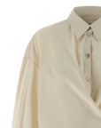 Lemaire Lemaire Straight Collar Twisted Shirt