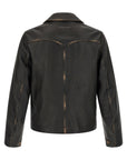 Mm6 Maison Margiela Mm6 Maison Margiela Antiqued Leather Jacket